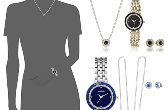 סט שעון + שרשרת + עגילים מבית Armitron