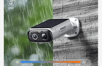 מצלמת אבטחה סולארית Baseus S1 Lite נטענת מאור השמש!