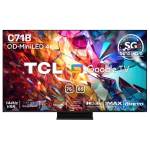 טלוויזיה חכמה TCL QD-Mini LED 4K "65 טי.סי.אל 65C71B