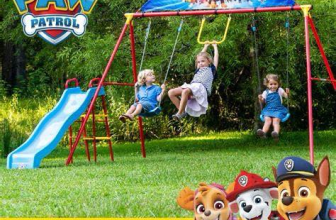 מתקן נדנדות מפרץ ההרפתאות לגינה/ לחצר PAW Patrol