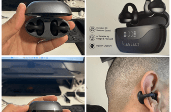 אוזניות פתוחות KIESLECT בסגנון "עגיל"