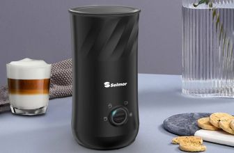 מקציף חלב חשמלי עם 4 תוכניות הפעלה Selmor 500W SE-901 – צבע שחור