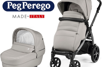 עגלת תינוק משולבת Peg Perego Book Lounge – צבע אבן ירח