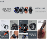 שעון חכם CMF Watch Pro 2