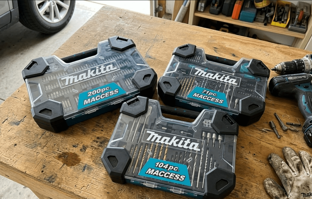 סטים מבית מקיטה Makita של שלל מקדחים וביטים!