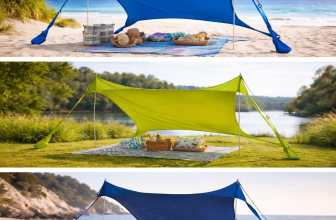 צילייה לים 3×3 Swiss Sky – ציליית חוף קלה ונוחה במגוון צבעים