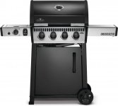 גריל גז 4 מבערים Napoleon Legend 425SIB – צבע שחור ונירוסטה – כולל כירת צד אינפרה אדום