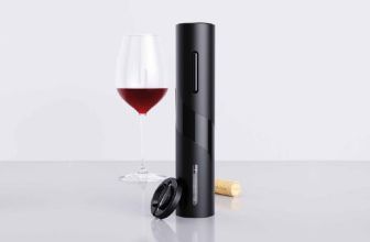 פותחן יין אלקטרוני + חותך רדיד מבית Bpatent