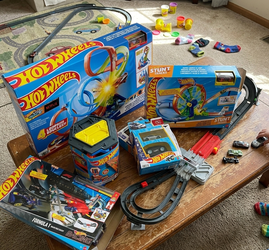 קופון 50% הנחה על צעצועי המותג HOT WHEELS