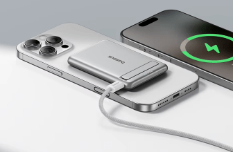 סוללת גיבוי מגנטית Baseus PicoGo Qi2 בנפח 5000mAh עם טעינה אלחוטית