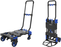 עגלת משא מתקפלת 2 מצבים עד 137 ק"ג מבית Kasco