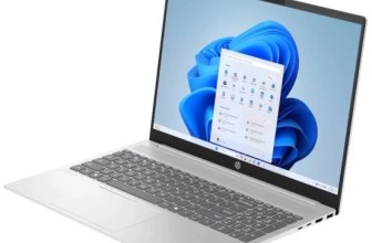 מחשב נייד HP OmniBook 5 AI עם מעבד Intel Core Ultra 5, זיכרון 16GB ואחסון 1TB SSD