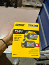סוללות דיוולט DEWALT DCB606 FLEXVOLT 20V/60V MAX – זוג סוללות