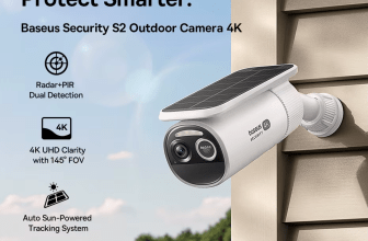 מצלמת אבטחה Baseus Security S2 4K סולארית אלחוטית