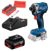 סט מברגת אימפקט 18V + סט ביטים מתנה BOSCH GDR 18V-215 