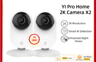 זוג מצלמות אבטחה YI Home Camera 2K Pro