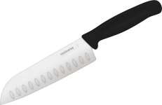 סכין סנטוקו 17 ס"מ מבית Toolswiss – צבע שחור