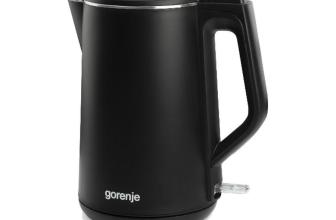 קומקום מעוצב 1.5 ליטר gorenje גורניה דגם K15DWBK