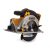 משור עגול נטען "6.5 18V (גוף בלבד) DeWalt דגם DCS391