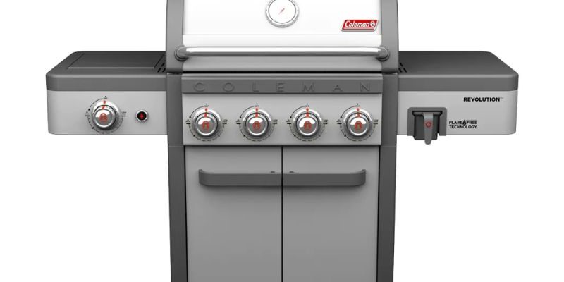 גריל גז קולמן רבולושן 4 מבערים + כירת צד Revolution 4 מבית Coleman קולמן
