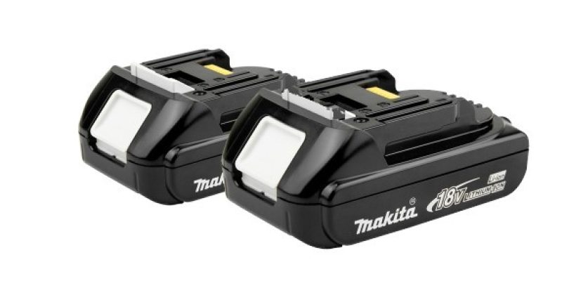 זוג סוללות 18V מבית MAKITA הספק 1.5AH