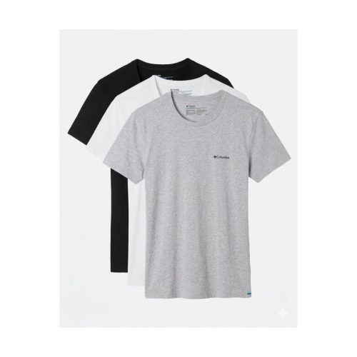 מארז 3 חולצות לגברים Columbia Cotton Stretch Crew Neck T 3-pk
