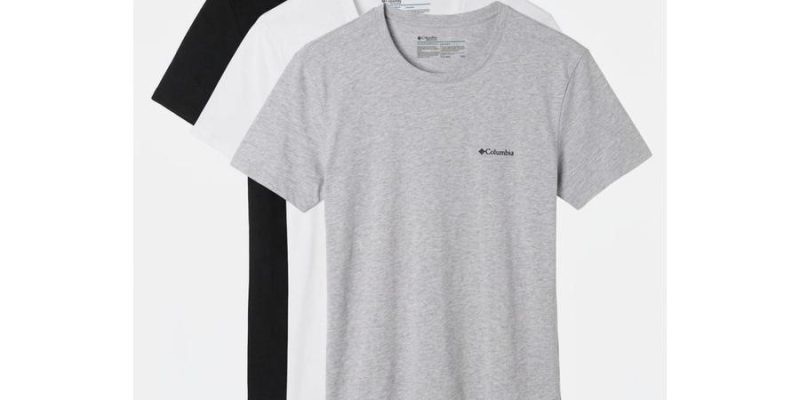 מארז 3 חולצות לגברים Columbia Cotton Stretch Crew Neck T 3-pk