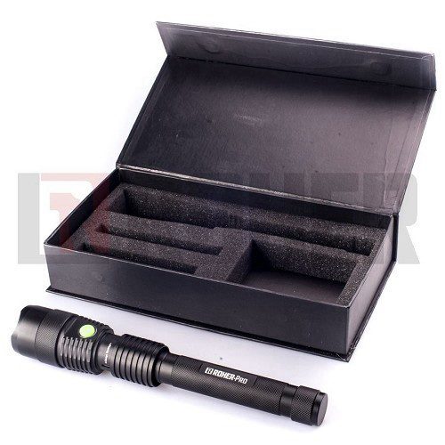 פנס יד נטען 1800 לומן ROHER TOOLS