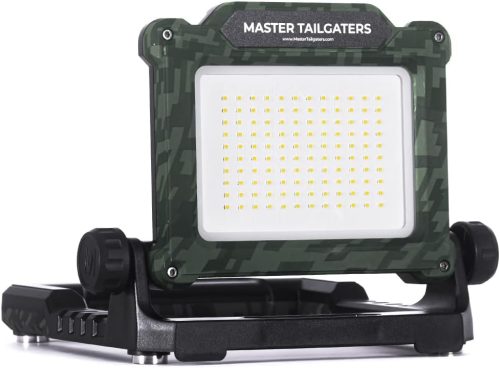 פנס 4000 לדים עוצמתי Master Tailgaters תואם לסוללות 18V מקיטה, מילוקי, דיוולט, בלאק אנד דקר וסטנלי!