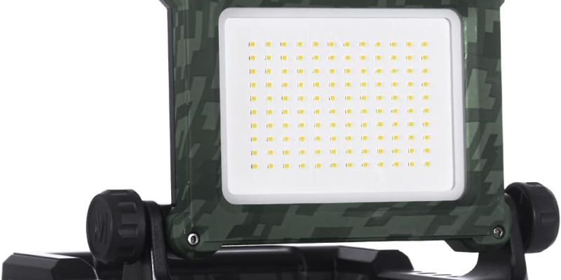 פנס 4000 לדים עוצמתי Master Tailgaters תואם לסוללות 18V מקיטה, מילוקי, דיוולט, בלאק אנד דקר וסטנלי!