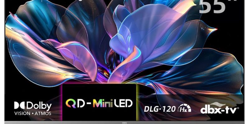 טלוויזיה חכמה 55" QD Mini LED 4K ‏CHiQ צ'יק 55QN9S