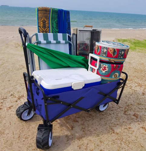 עגלת שטח מתקפלת Camp&Go – כחול