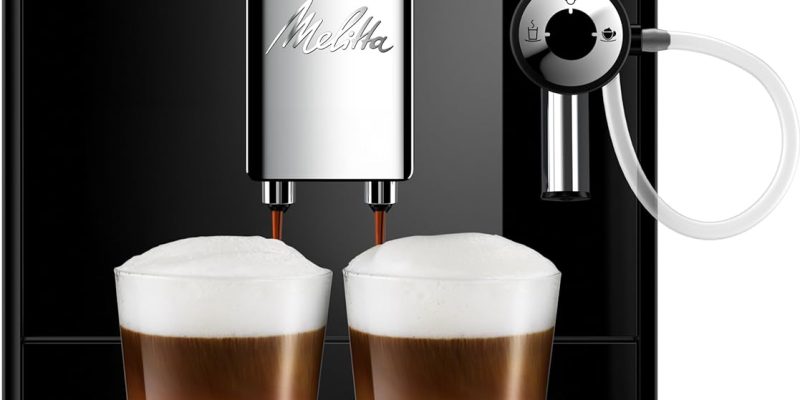 מכונת קפה מליטה כולל מקציף Melitta Bean to Cup Coffee דגם E957-101