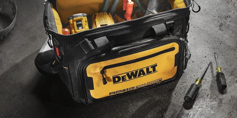 תיק דיוולט גדול DEWALT 16” PRO Open Mouth Tool Bag