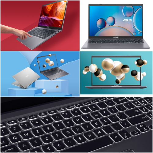 מחשב נייד "15.6 NOTEBOOK 64GBSSD 4GBRAM צבע BLACK  ASUS – כולל מערכת הפעלה WINDOWS 11