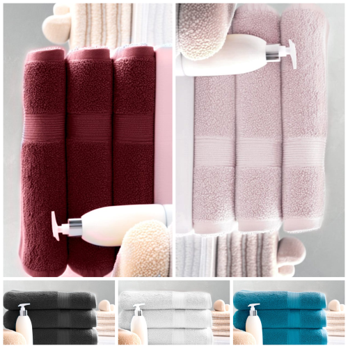 מארז מגבות רכות במיוחד 100% כותנה סרוקה – POLO SPA