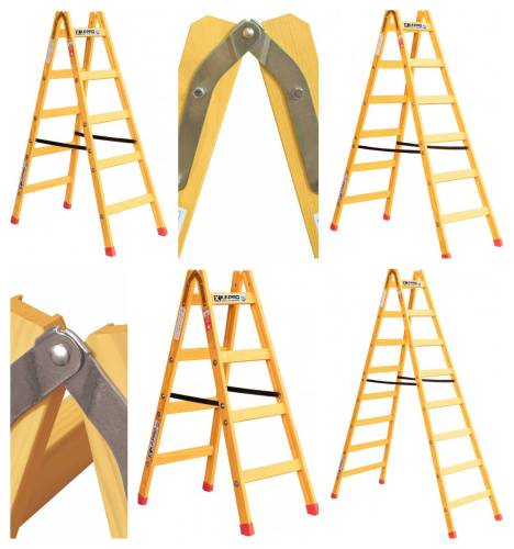 סולמות עץ תקניים מבית Kapro