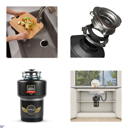 טוחן אשפה 1 כ"ס כולל שלט אלחוטי מבית SIRIUS סיריוס