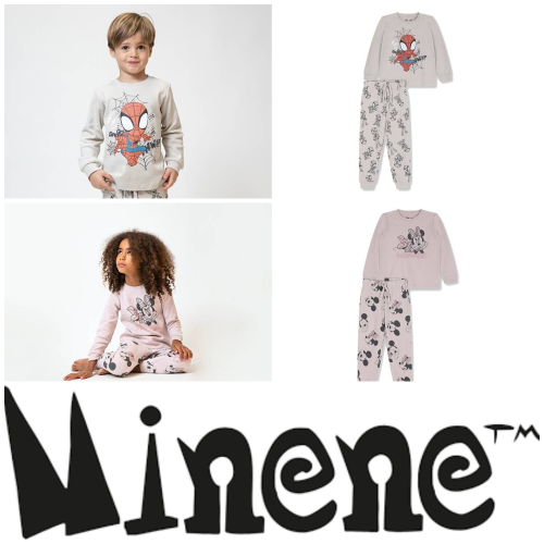 פיג'מות ילדים Minene ב-44 ₪ בלבד!