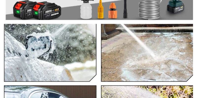 מכשיר שטיפה בלחץ (גרניק) עם יכולת שאיבה מדלי מבית YOFIDRA