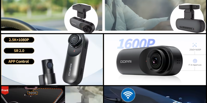 מצלמת דרך כפולה (קדמית + אחורית) DDPAI Mola N3 Pro 