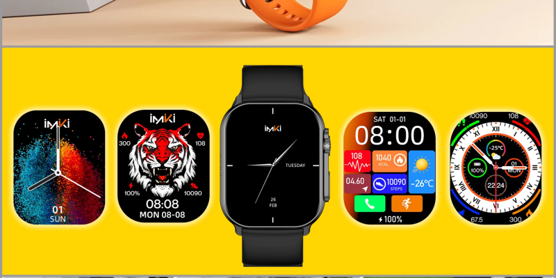 שעון חכם יוניסקס IMIKI SF1 כולל תמיכה בעברית