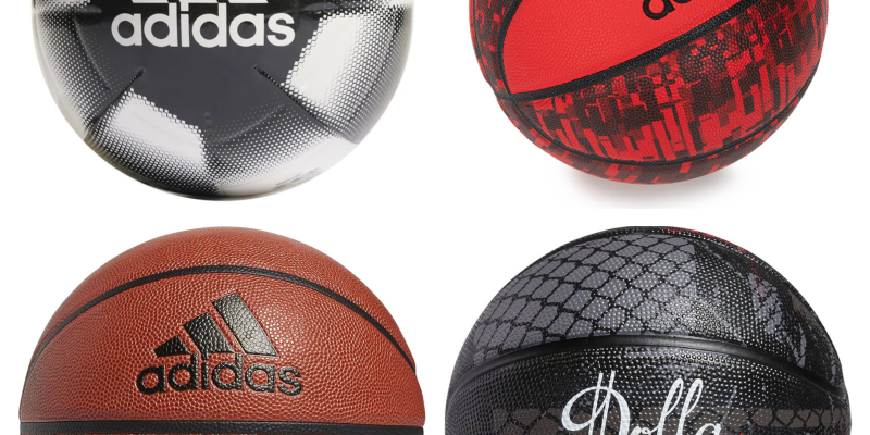 כדורסל / כדורגל אדידס – ארבעה דגמים ב-50% הנחה!