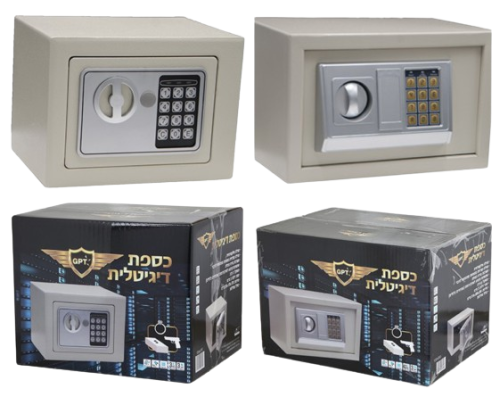 כספות דיגיטליות מבית GPT – סוג 3/4 ק"ג