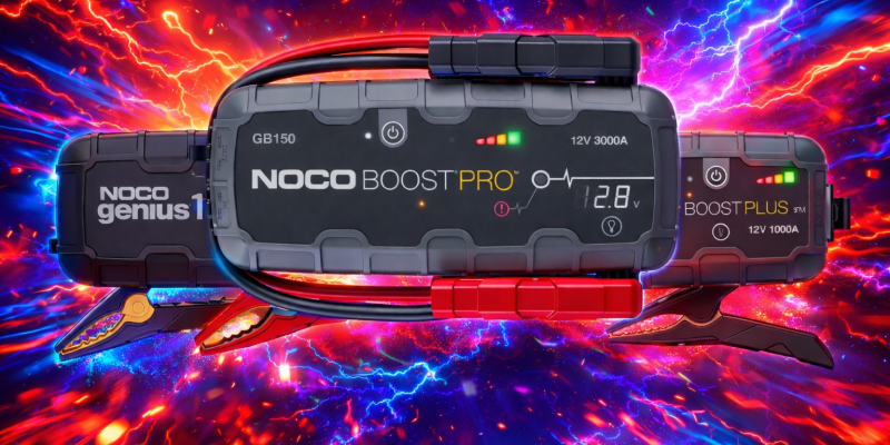 אקסטרה הנחה על המותג האמריקאי NOCO – מטעני מצברים ובוסטרים להנעה