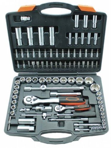 סט בוקסות "1/2 + "1/4 מקצועי 94 חלקים HUNTER דגם 110600-018