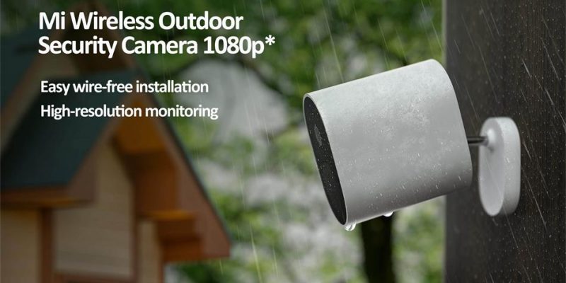 מצלמת אבטחה נטענת אלחוטית לחלוטין Xiaomi Outdoor Camera