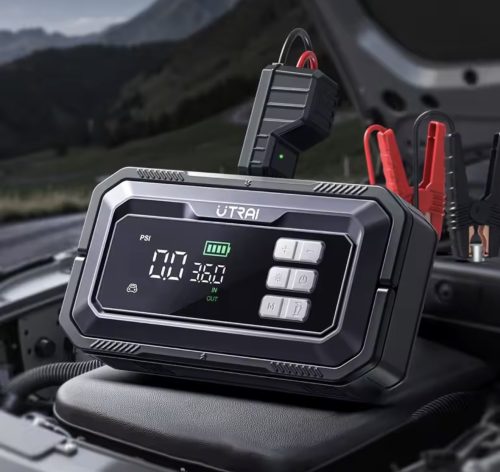 בוסטר משולב UTRAI דגם JS-30 כולל סורק תקלות OBD 