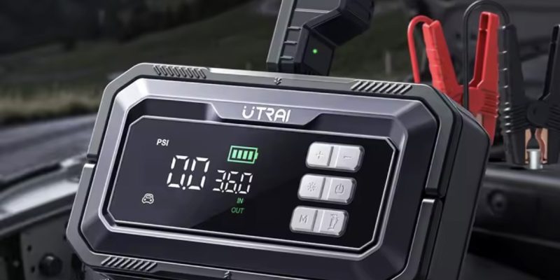 בוסטר משולב UTRAI דגם JS-30 כולל סורק תקלות OBD 