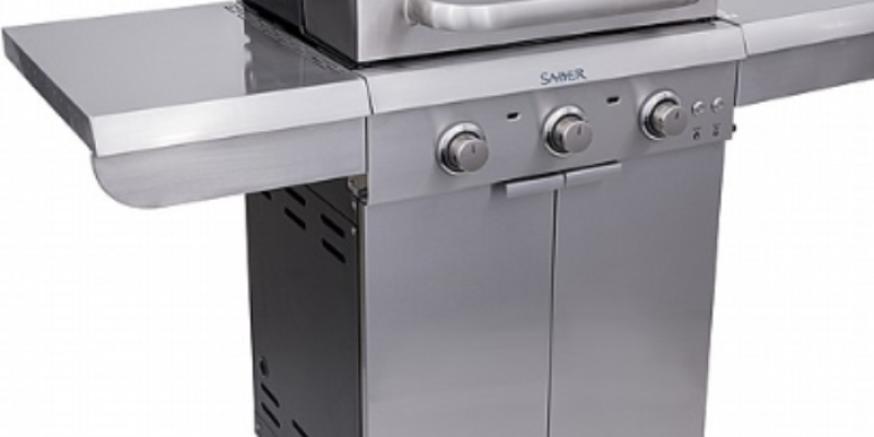 גריל גז 3 מבערים Char Broil Saber Select – מלך האיכות! (דגם:  8070903)